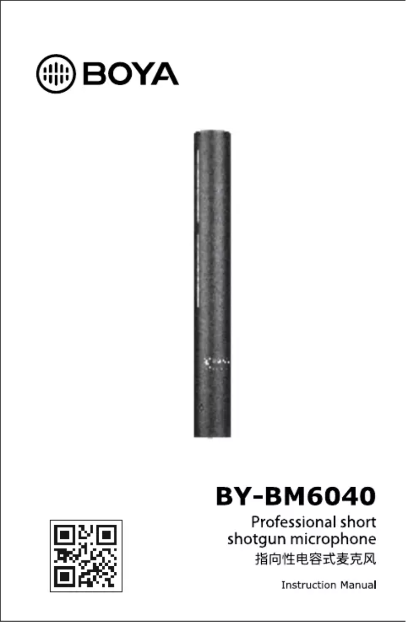 Imagen de la primera página del manual del dispositivo BY-BM6040