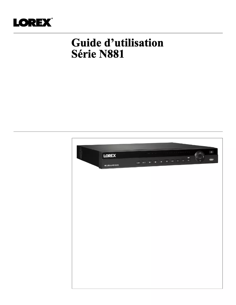 Imagen de la primera página del manual del dispositivo N881