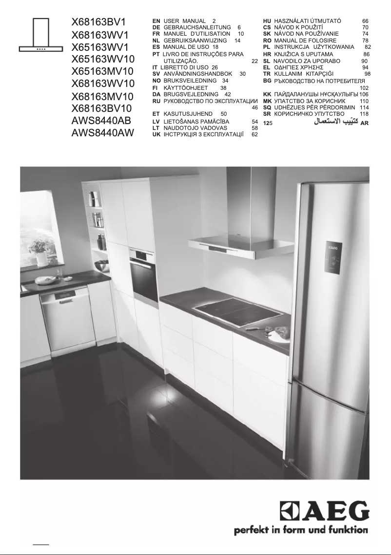 Imagen de la primera página del manual del dispositivo X68163WV10