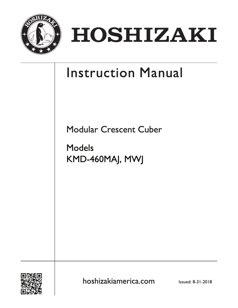 Imagen de la primera página del manual del dispositivo KMD-460MAH