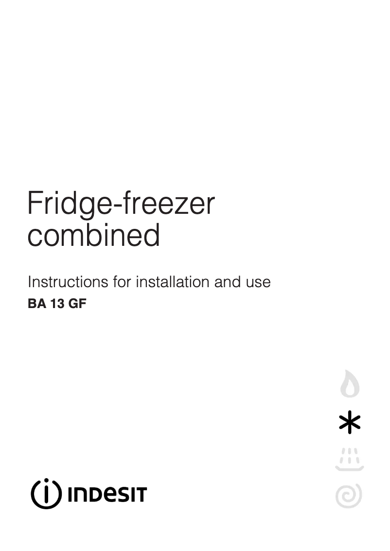 Imagen de la primera página del manual del dispositivo BA 13 GF (UK)