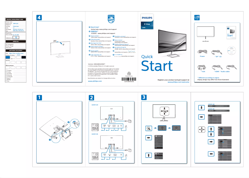 Imagen de la primera página del manual del dispositivo 328E9FJAB