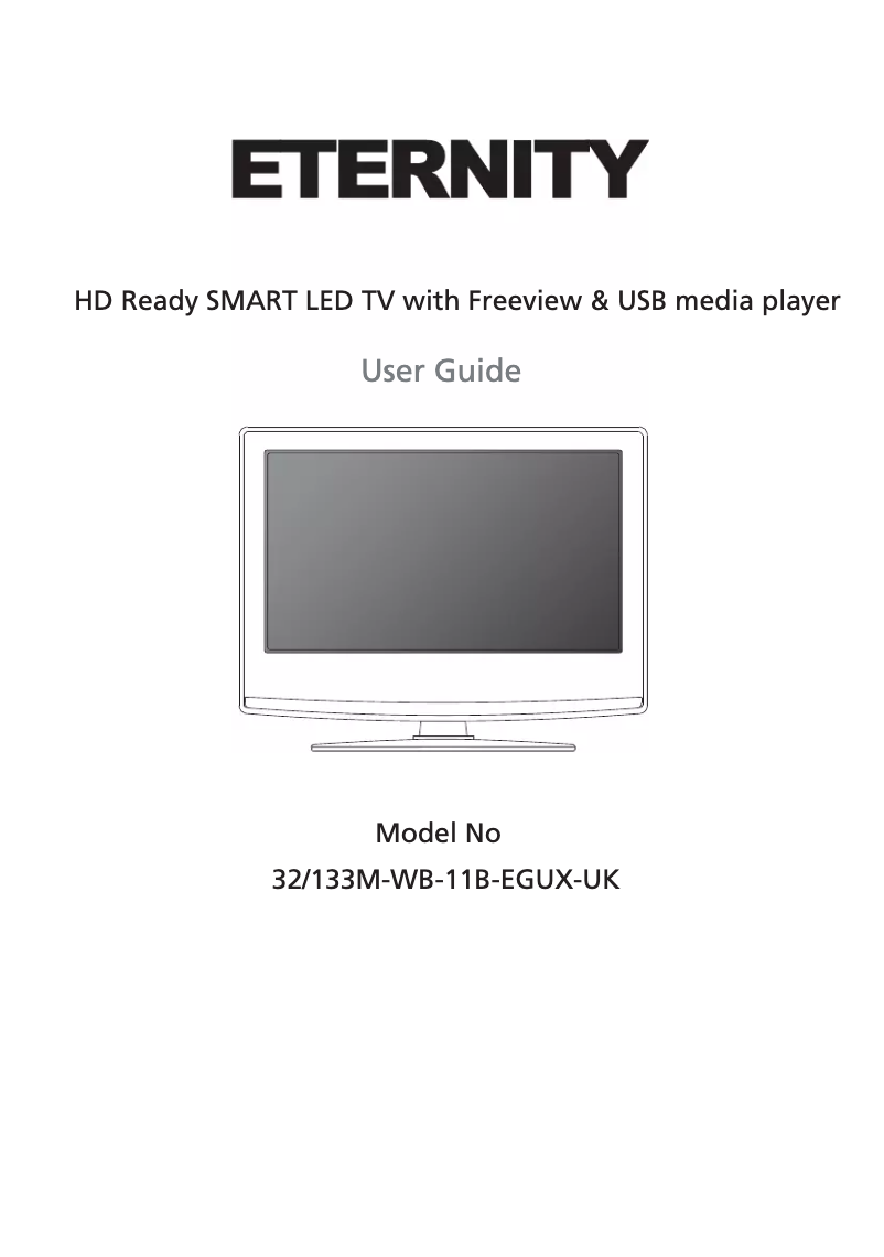 Página 1 del manual Manual de usuario Eternity 32/133M-WB-11B-EGUX-UK