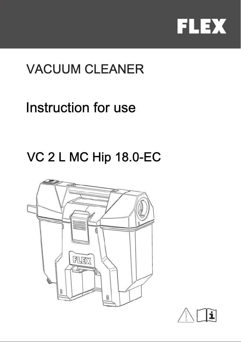 Página nº 1 - Manual de usuario Flex VC 2 L MC Hip 18.0-EC