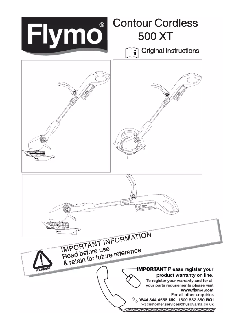 Imagen de la primera página del manual del dispositivo Contour 500 XT