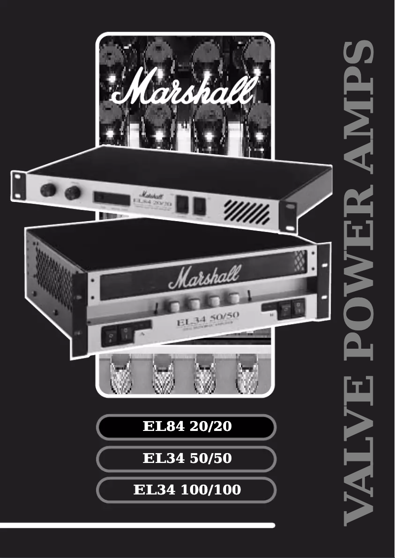 Página nº 1 - Manual de usuario Marshall EL84 20/20