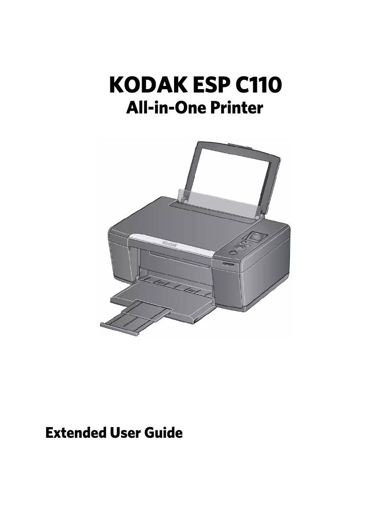 Página nº 1 - Manual de usuario Kodak ESP C110