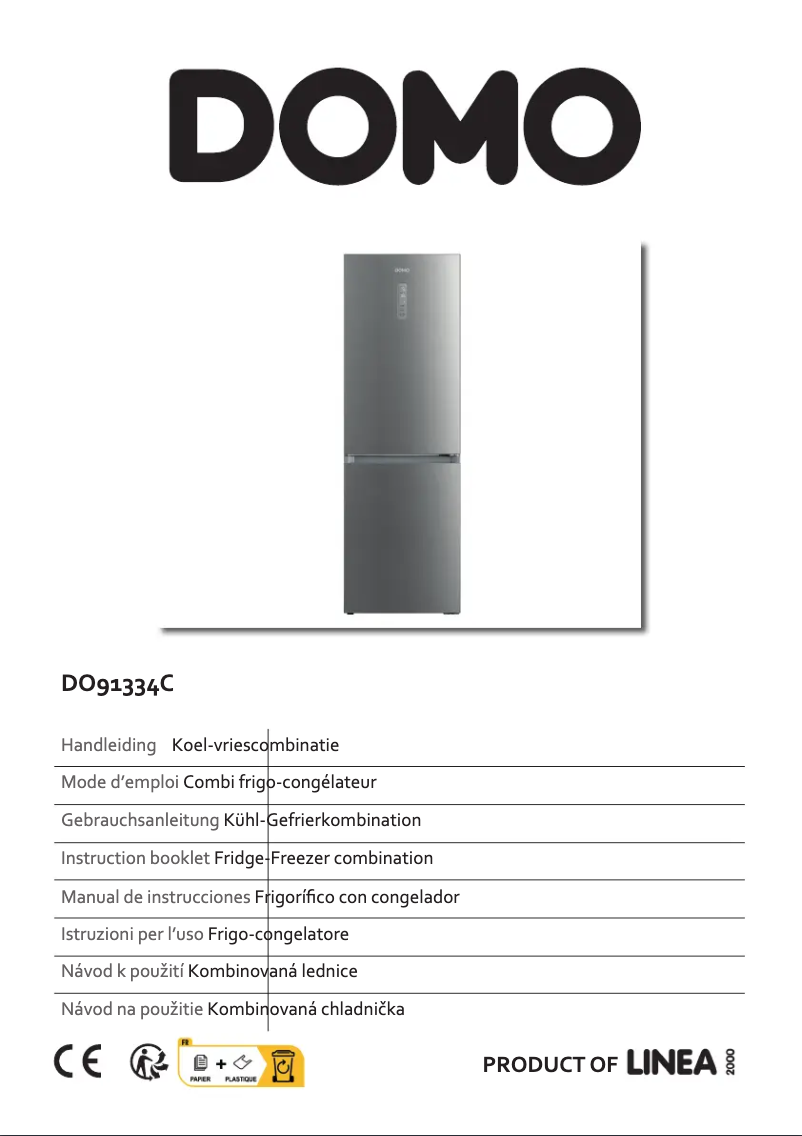 Imagen de la primera página del manual del dispositivo DO91334C