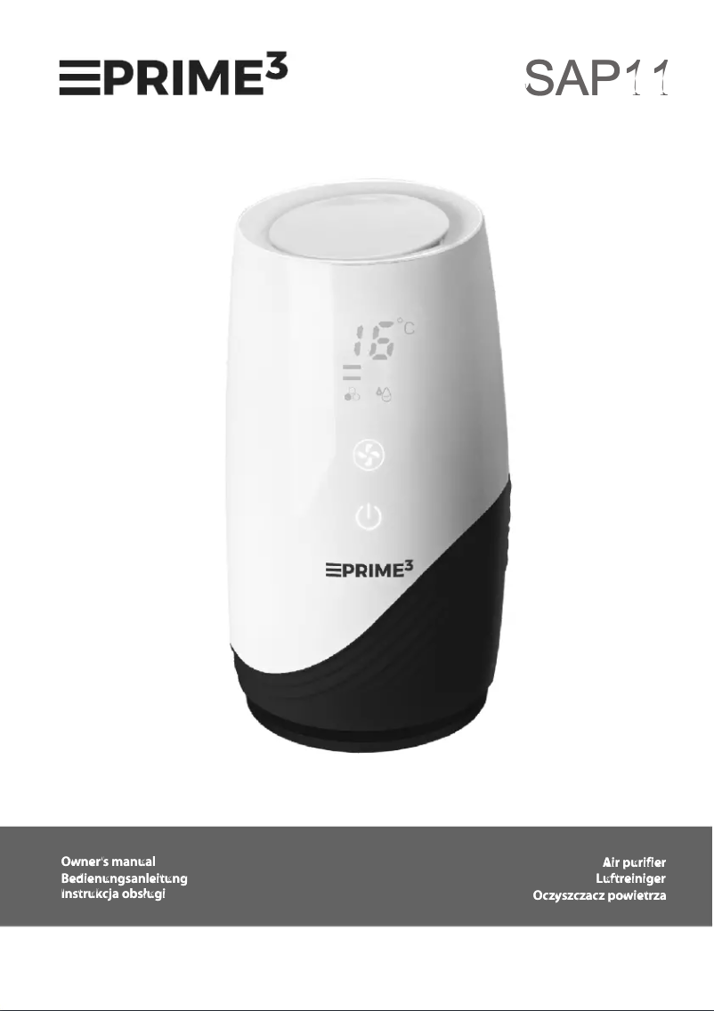 Imagen de la primera página del manual del dispositivo SAP11