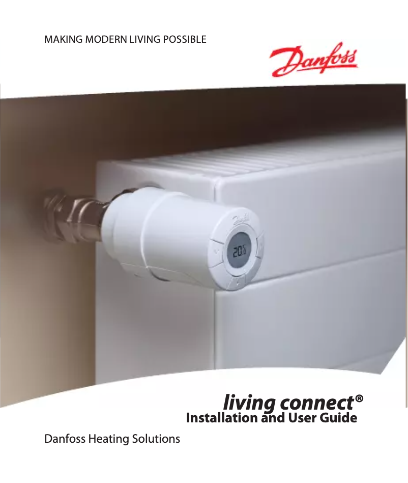 Página 1 del manual Manual de usuario Danfoss living connect