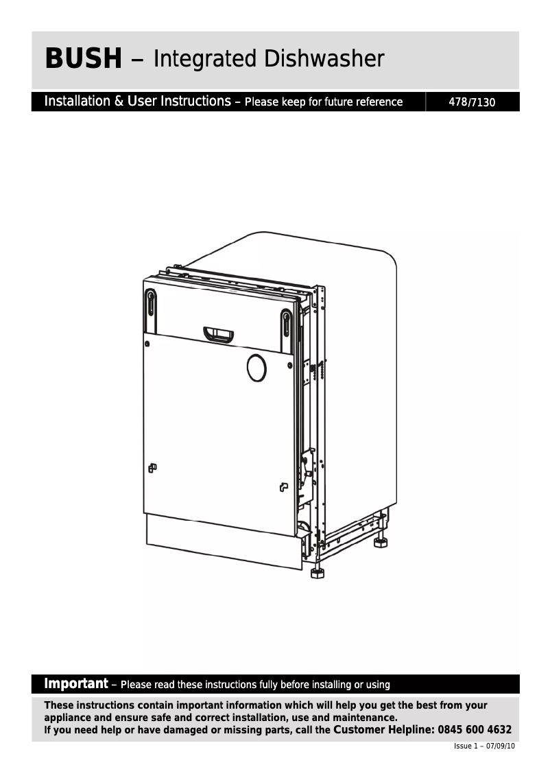 Imagen de la primera página del manual del dispositivo WQP8-9347