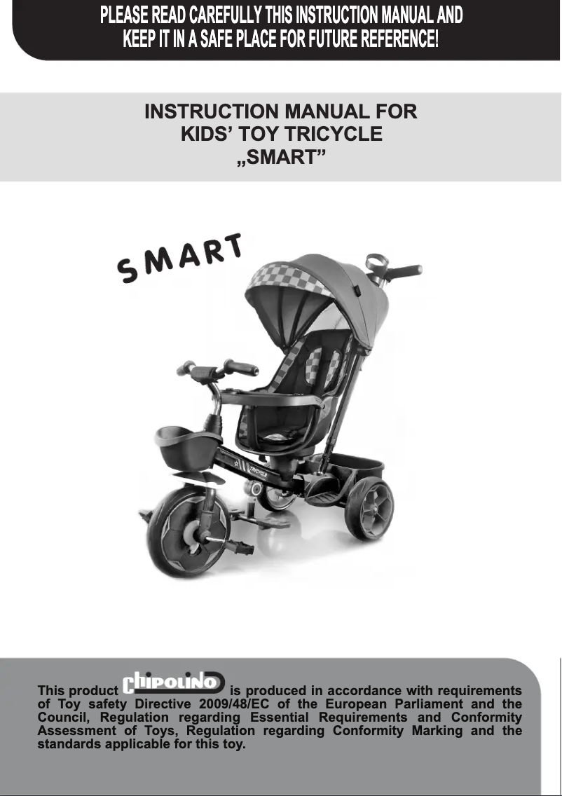 Imagen de la primera página del manual del dispositivo Smart