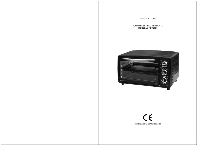 Imagen de la primera página del manual del dispositivo FOV2404