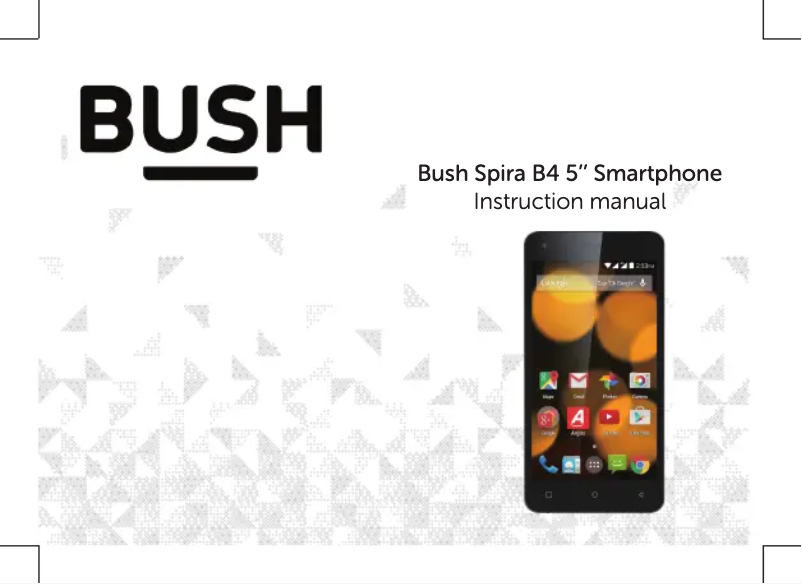 Página 1 del manual Manual de usuario Bush Spira B4