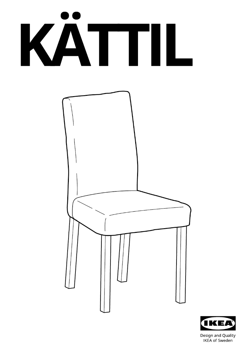 Imagen de la primera página del manual del dispositivo KÄTTIL 305.003.41