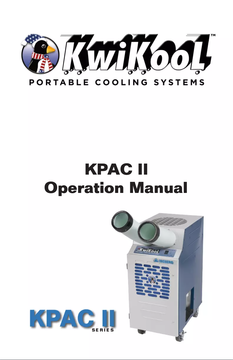 Página nº 1 - Manual de usuario KwiKool KPAC1411-2