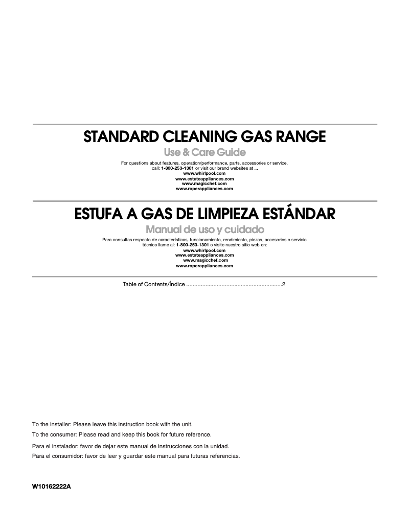 Imagen de la primera página del manual del dispositivo TGP305TQ