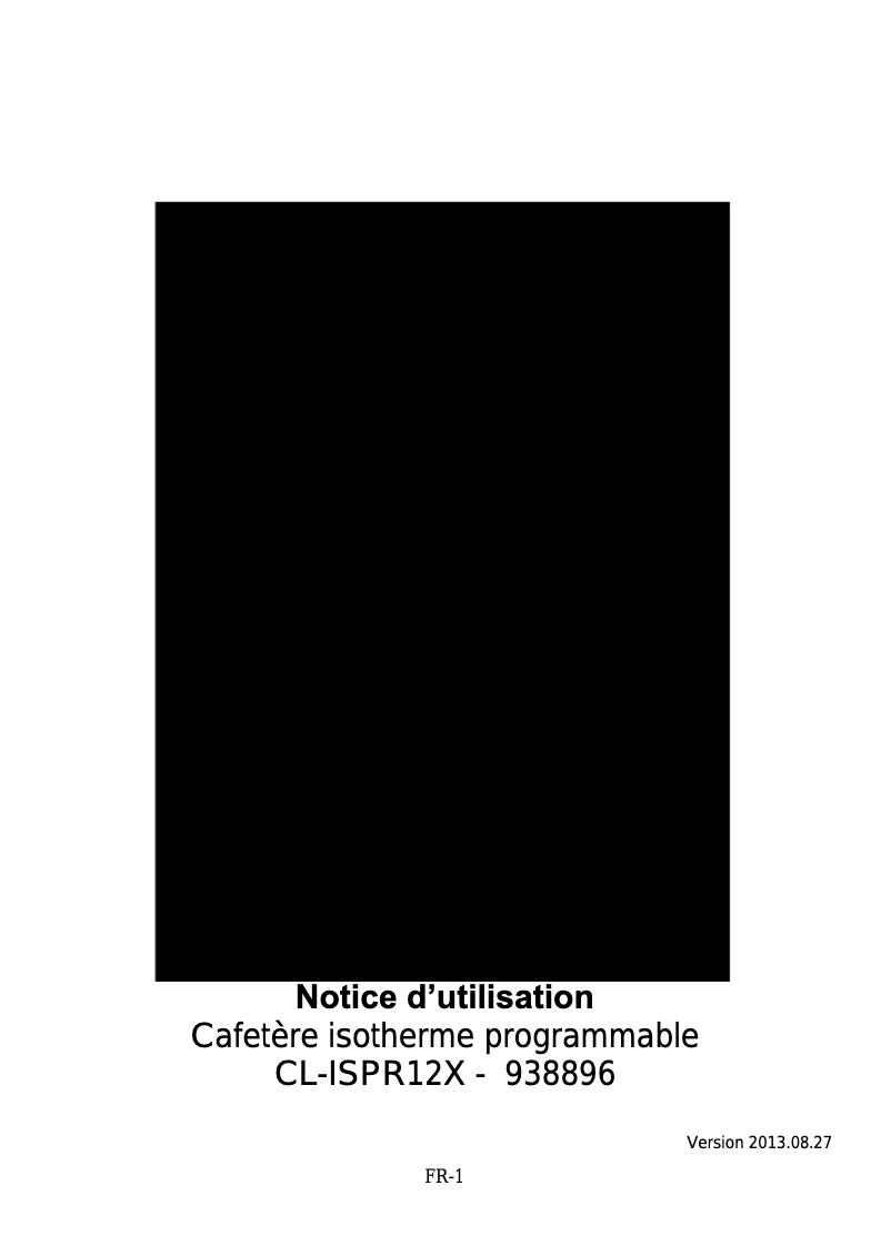 Página nº 1 - Manual de usuario Cosylife CL-ISPR12X