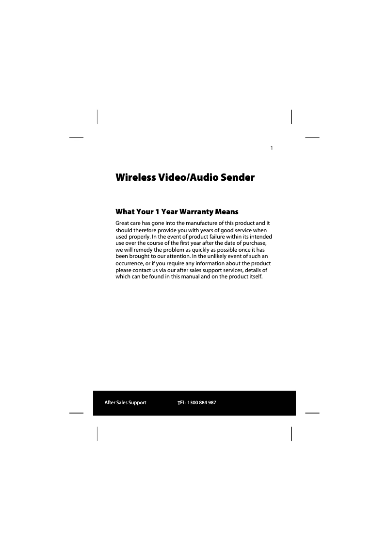 Imagen de la primera página del manual del dispositivo MD 82541