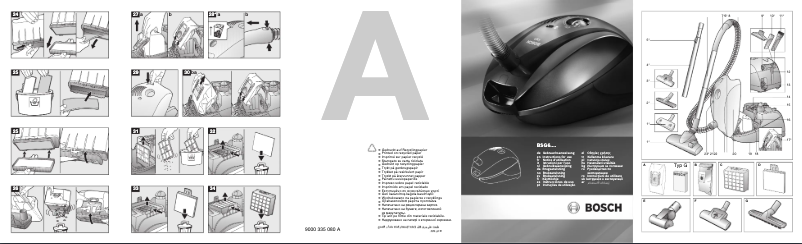 Página nº 1 - Manual de usuario Bosch BSG6208COE