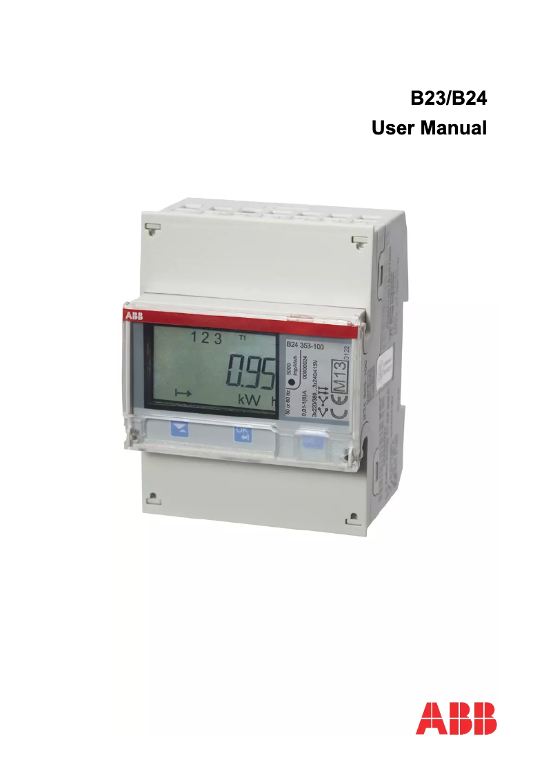 Imagen de la primera página del manual del dispositivo B24 212-600