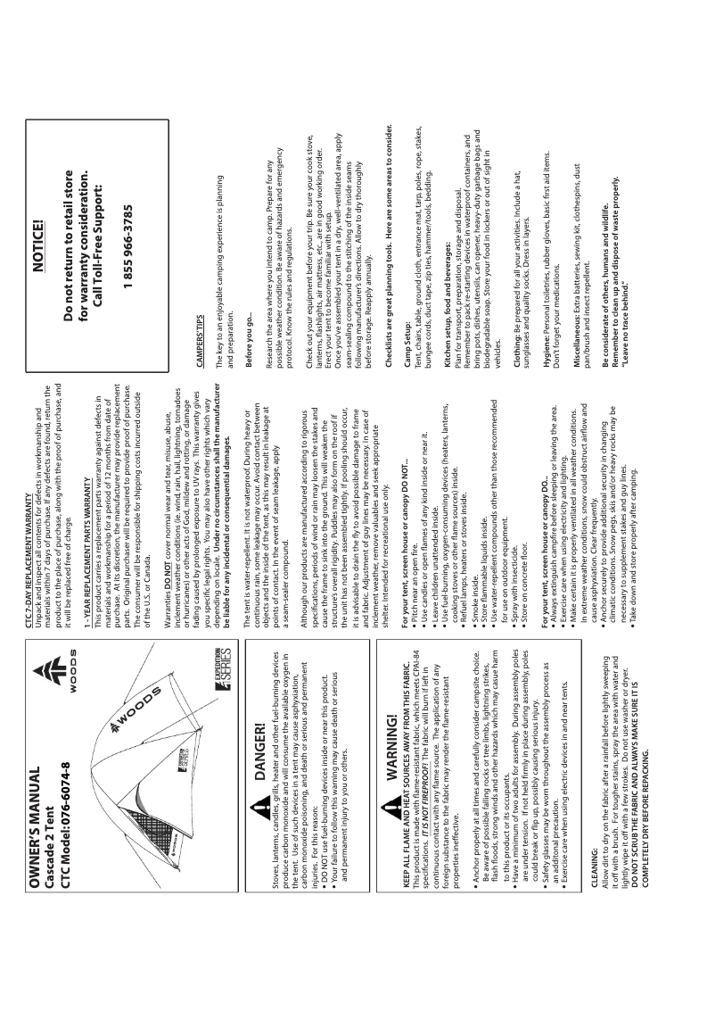 Imagen de la primera página del manual del dispositivo Cascade 2