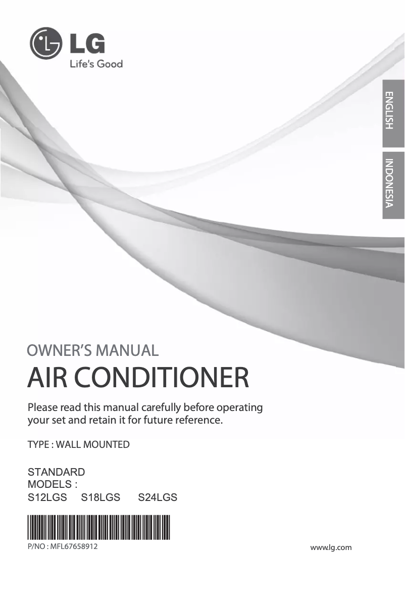 Imagen de la primera página del manual del dispositivo SN18S