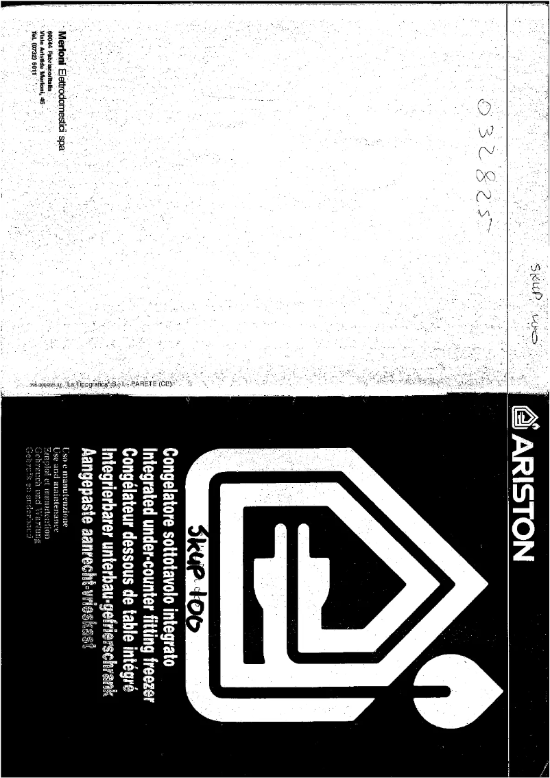 Imagen de la primera página del manual del dispositivo SKUP 100