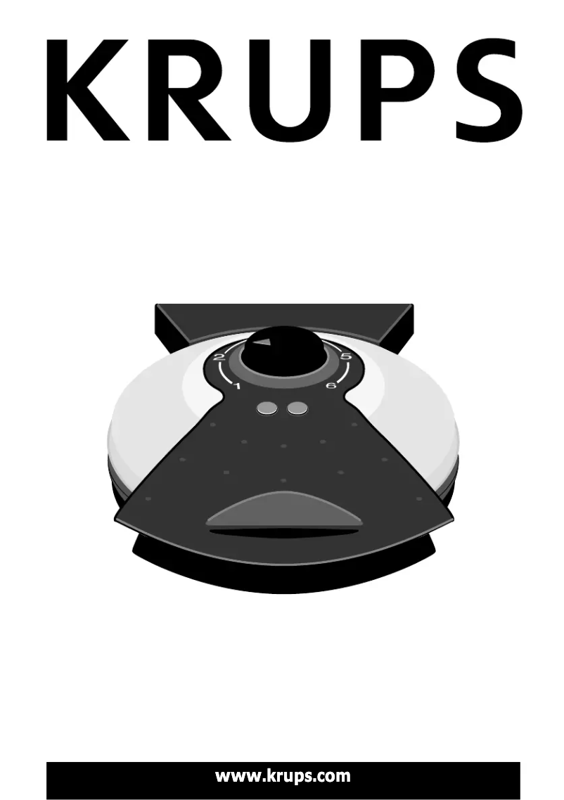 Página 1 del manual Manual de usuario Krups FDD541