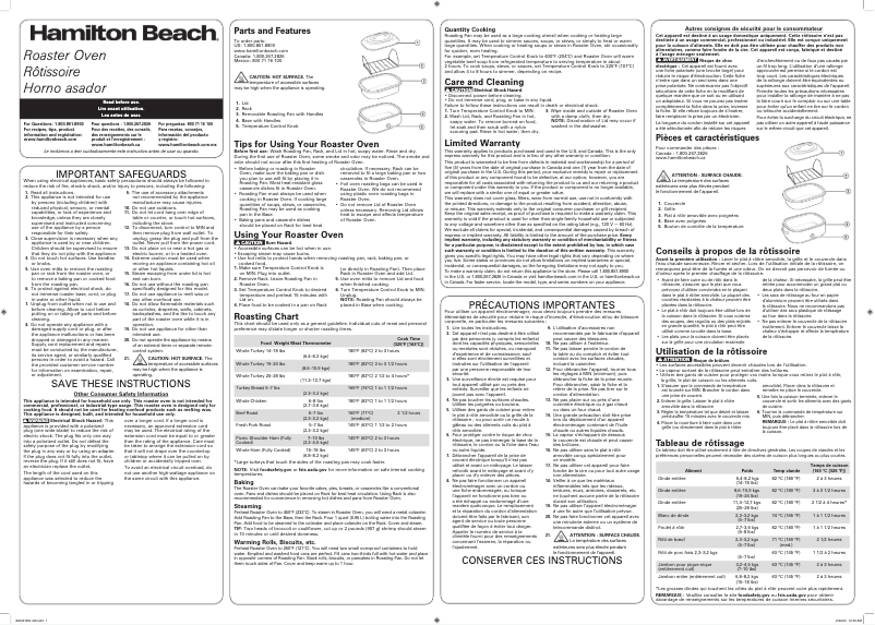 Imagen de la primera página del manual del dispositivo 32235