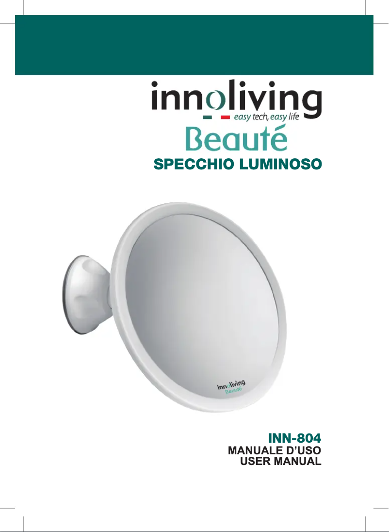 Página nº 1 - Manual de usuario Innoliving INN-804