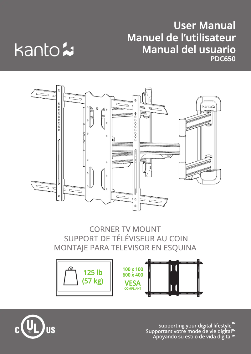 Página nº 1 - Manual de usuario Kanto PDC650