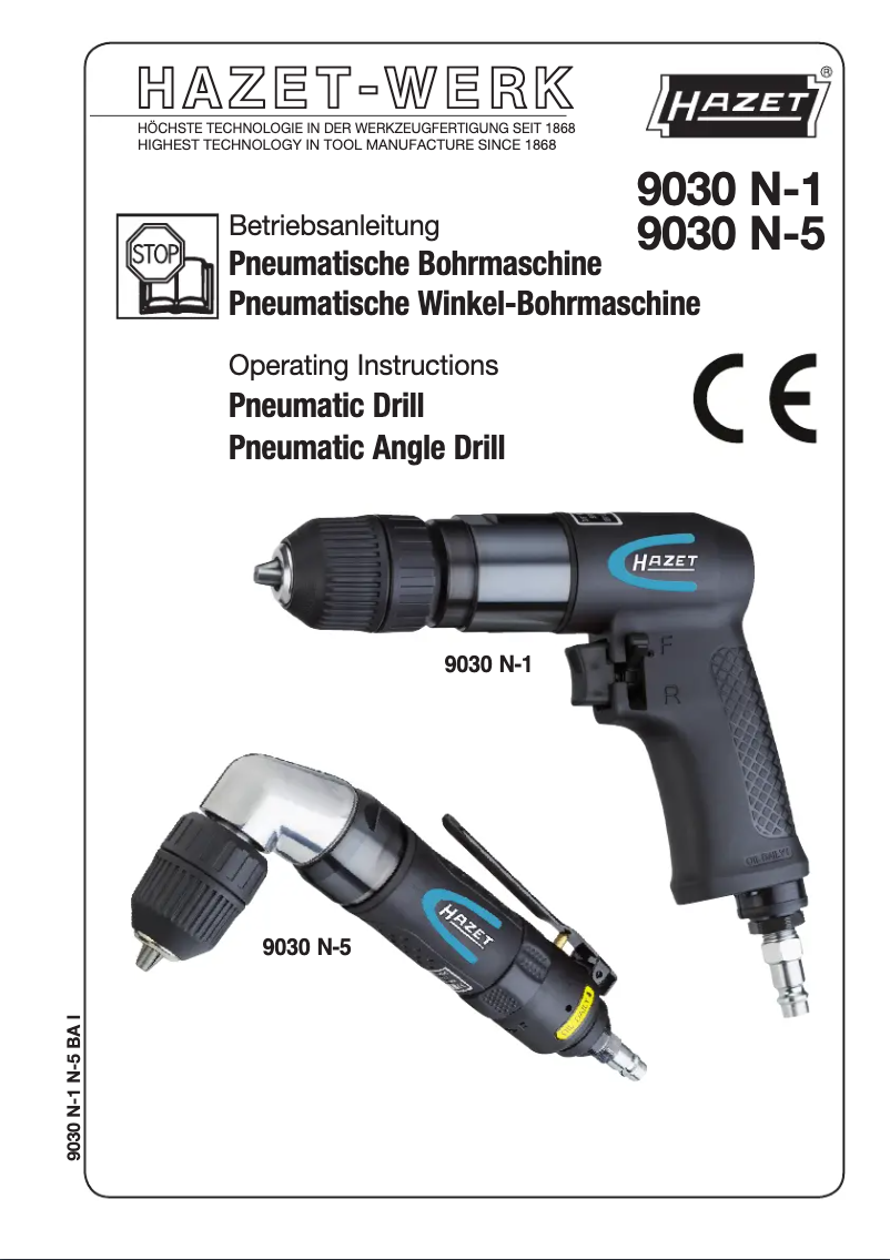 Imagen de la primera página del manual del dispositivo 9030 N-1