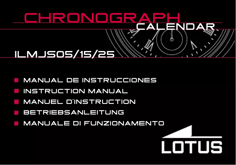 Página 1 del manual Manual de usuario Lotus 15848