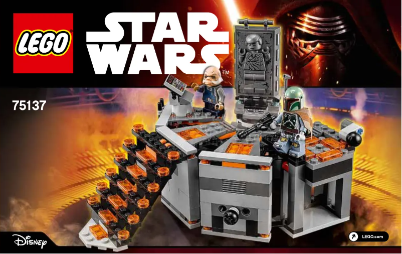 Página 1 del manual Manual de usuario Lego Star Wars 75137