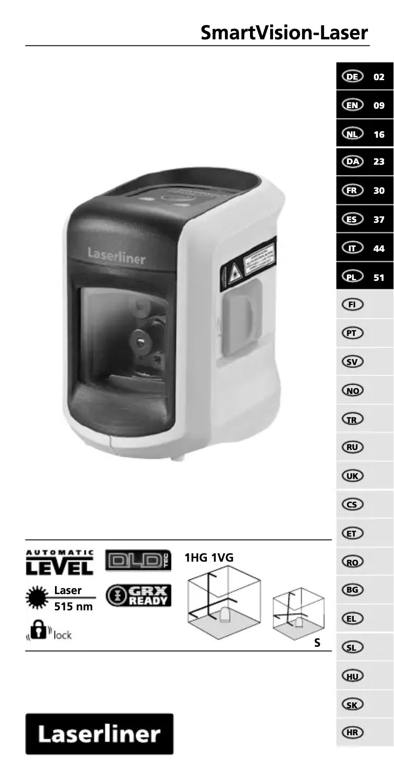 Página 1 del manual Manual de usuario Laserliner SmartVision