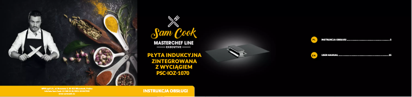 Página 1 del manual Manual de usuario Sam Cook PSC-IOZ-1070