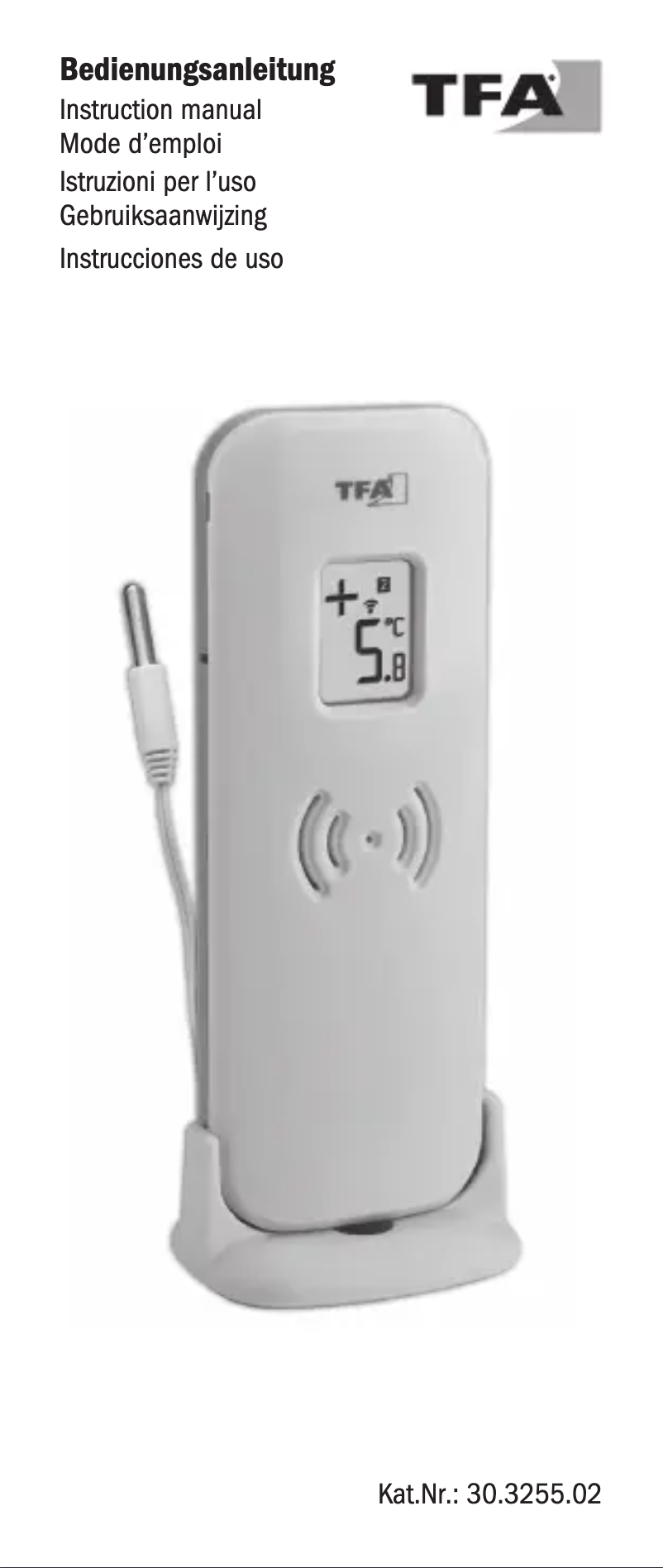 Página nº 1 - Manual de usuario TFA 30.3255.02