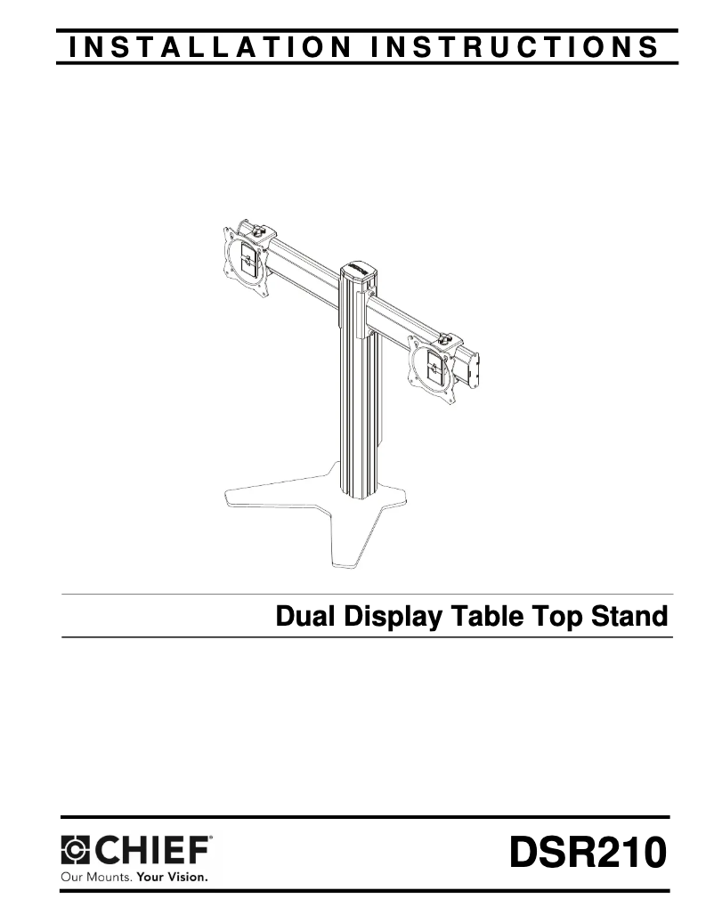 Imagen de la primera página del manual del dispositivo DSR210B