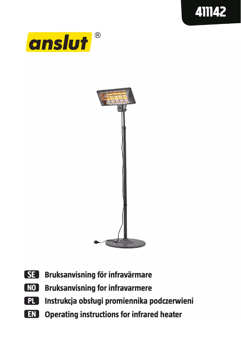 Página 1 del manual Manual de usuario Anslut 411-142