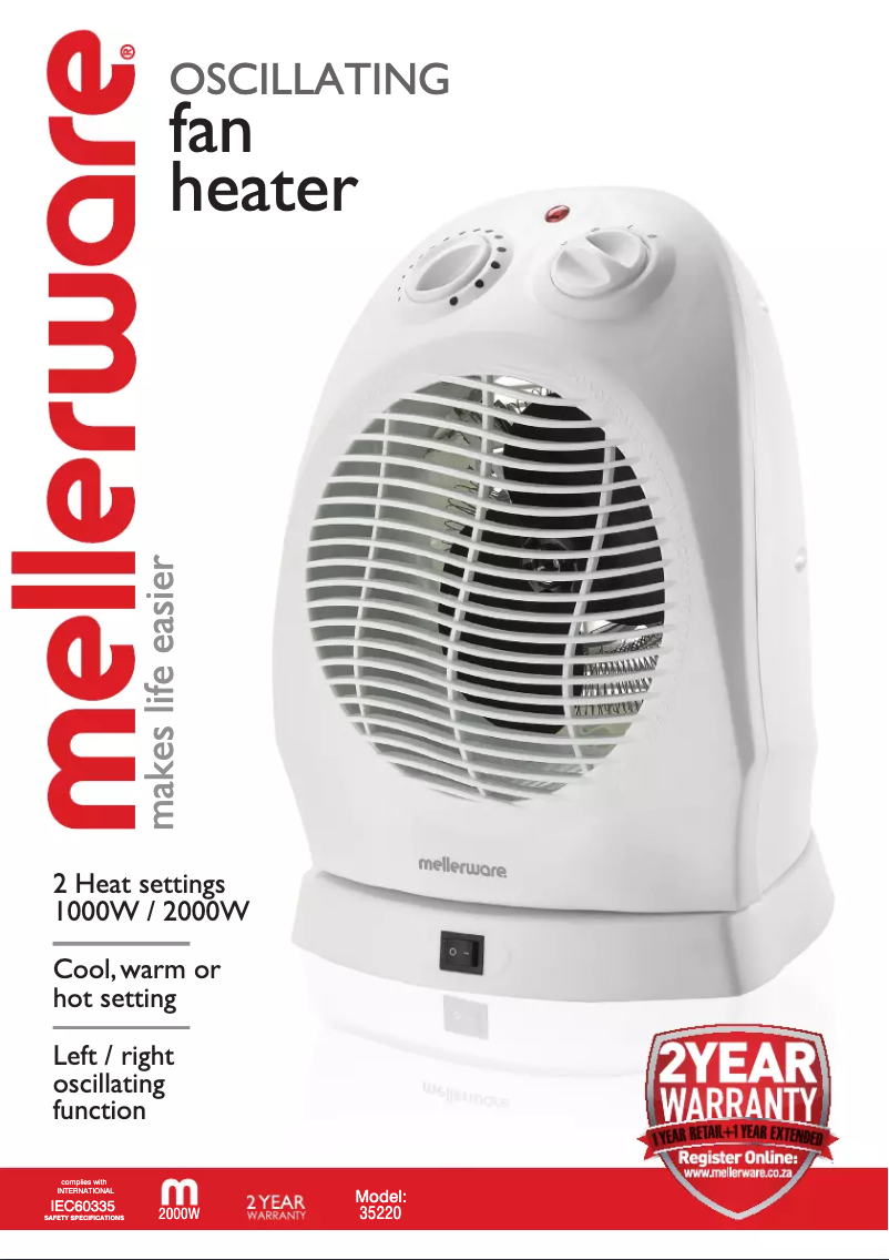 Imagen de la primera página del manual del dispositivo 35220