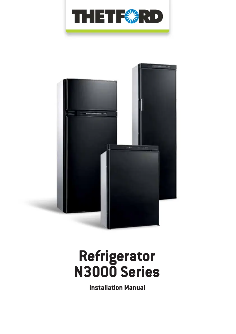 Página 1 del manual Manual de usuario Thetford N3104A-FRAMED