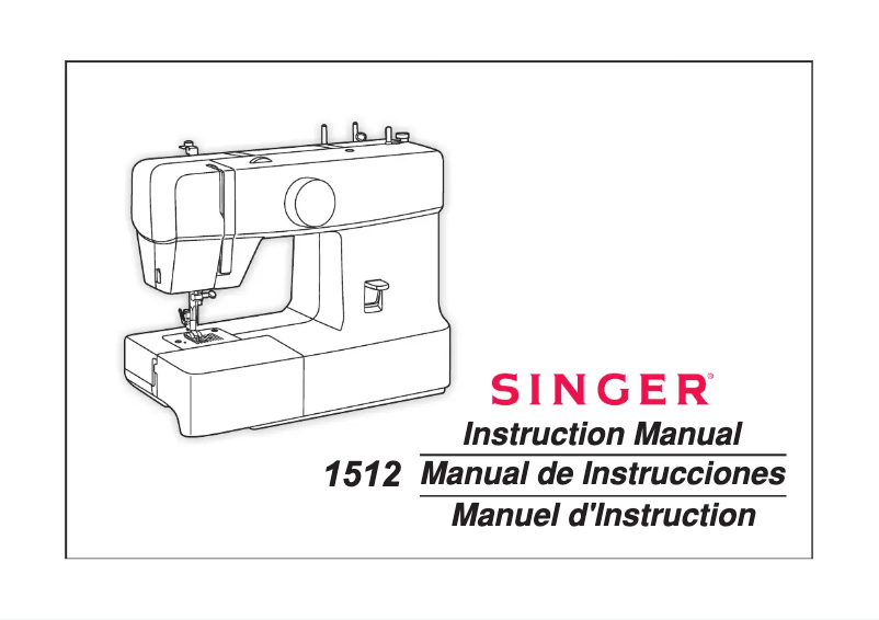 Página 1 del manual Manual de usuario Singer Promise II 1512