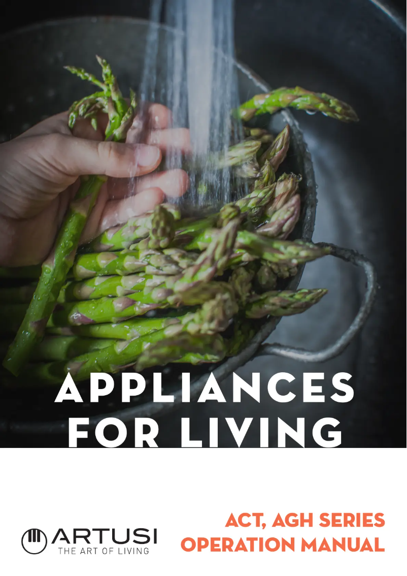 Página 1 del manual Manual de usuario Artusi AGH65X