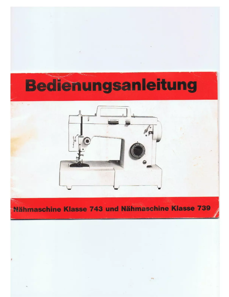 Imagen de la primera página del manual del dispositivo 743