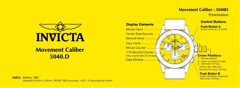 Página 1 del manual Manual de usuario Invicta Russian Diver 6631