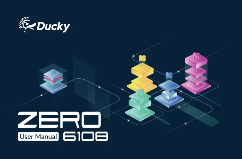 Imagen de la primera página del manual del dispositivo Zero 6108