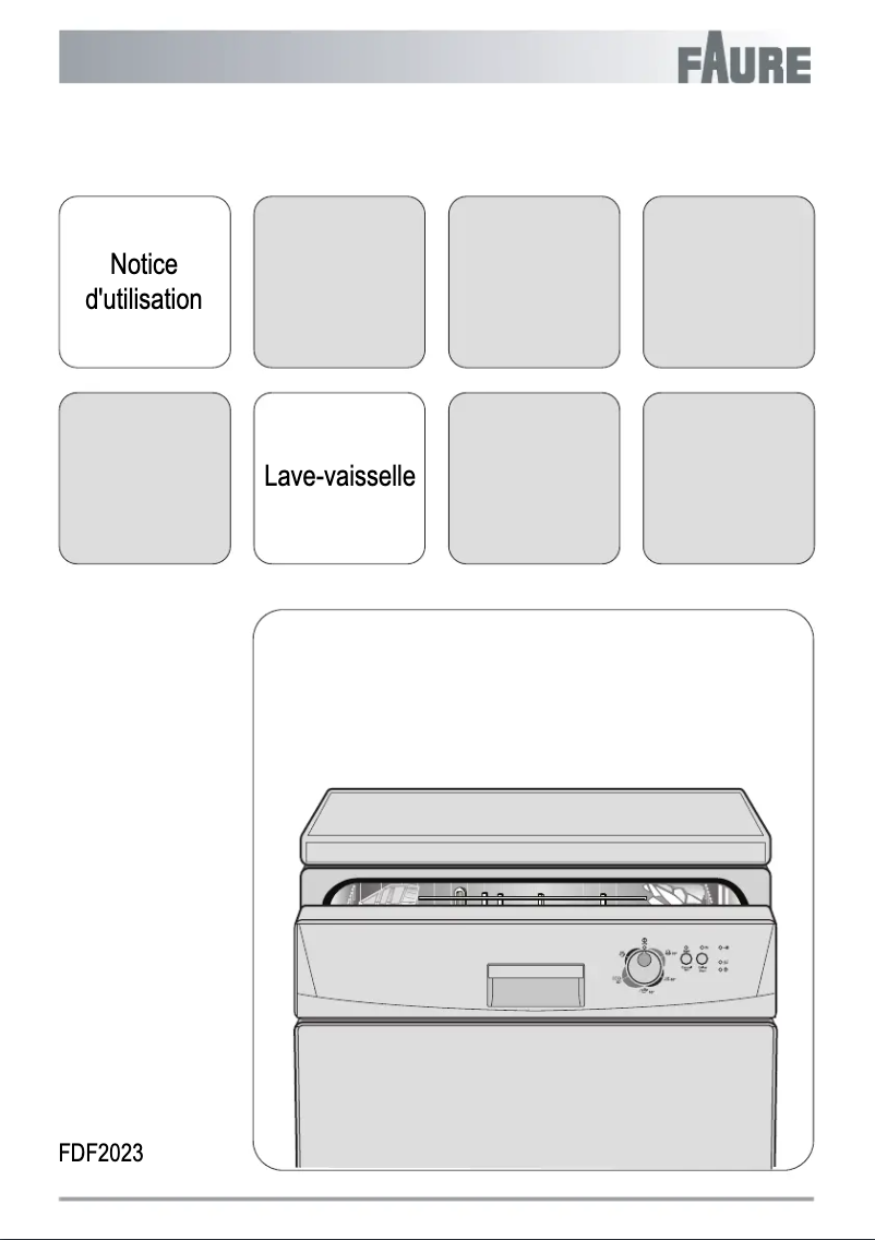 Página nº 1 - Manual de usuario Faure FDF2023