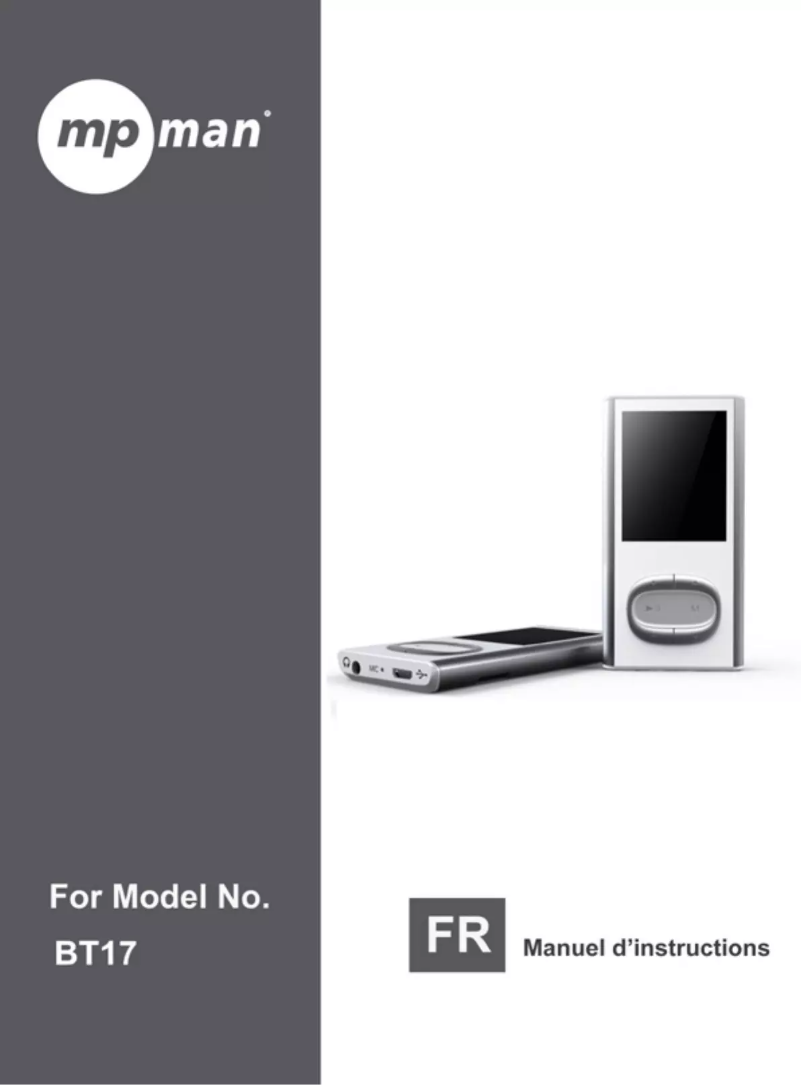 Imagen de la primera página del manual del dispositivo BT17