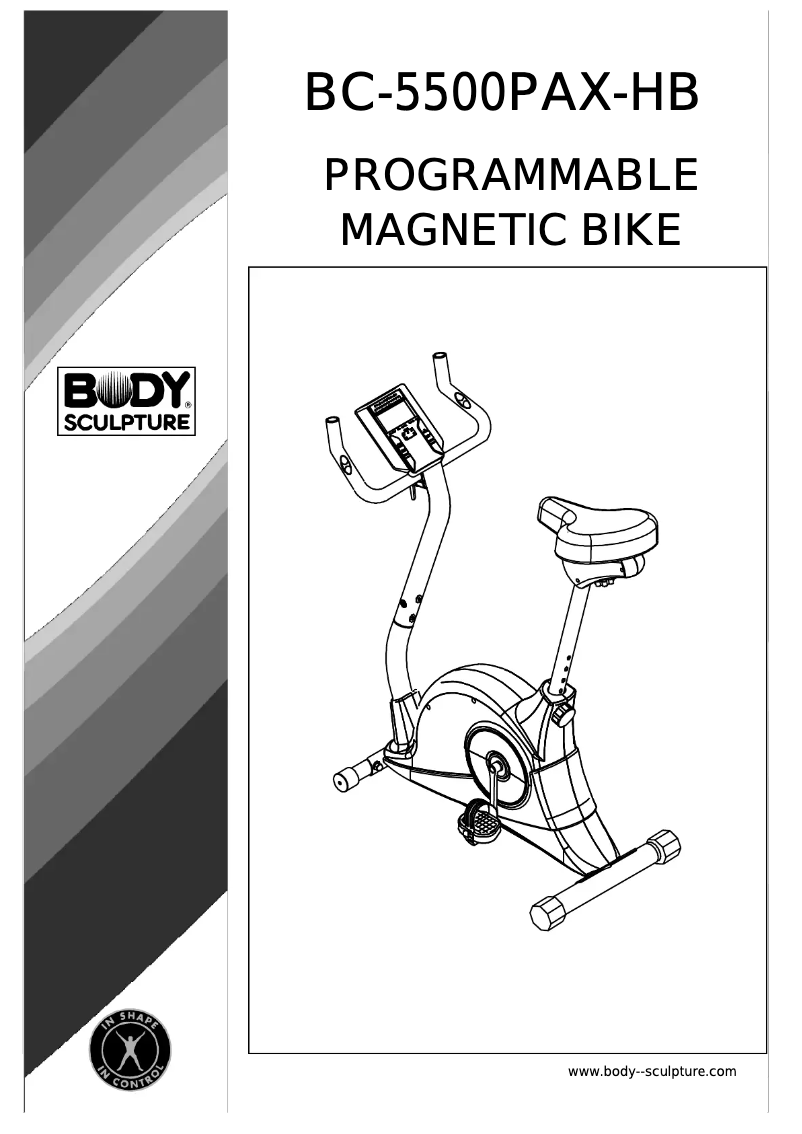 Imagen de la primera página del manual del dispositivo BC-5500 PAX-HB